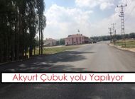 Akyurt Çubuk Yolu Yapılıyor