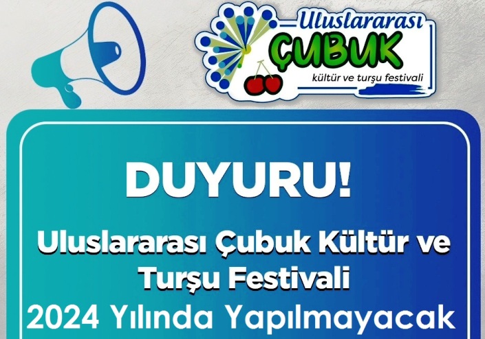 Çubuk Turşu Festivali bu yıl yapılmayacak