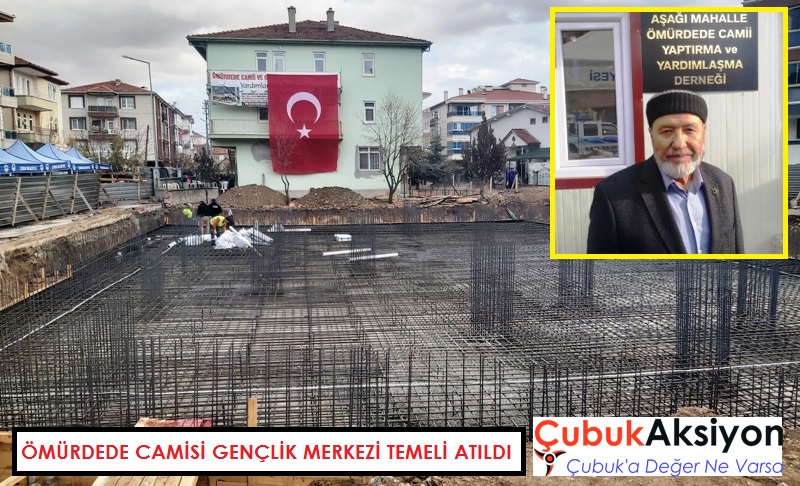 Ömürdede Camisi Gençlik Merkezi temeli atıldı