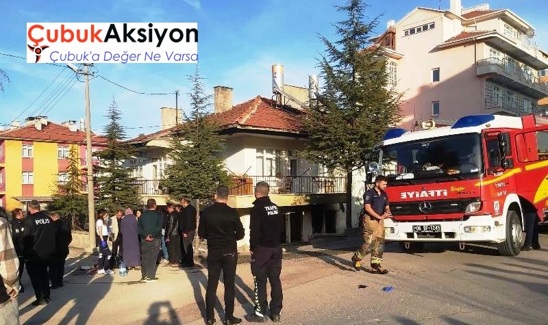 Bodrum katta yangın: anne yaralı, 3 çocuk dumandan etkilendi