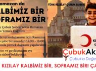 Çubuk Kızılay Kalbimiz Bir, Soframız Bir! Çağrısı