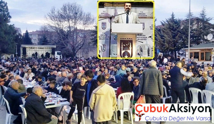 Çubuk Koordinatörlüğü iftarda ilçeyi bir araya getirdi